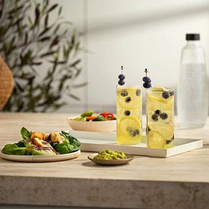 Basilika & Jordgubb Mocktail