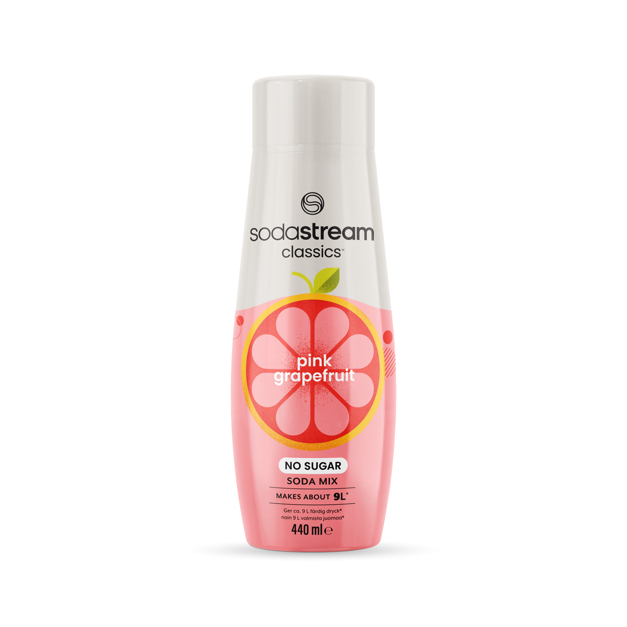 Pink Grapefruit No Sugar sodastream