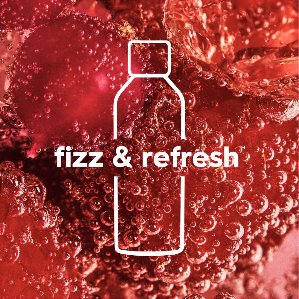 Fizz & Refresh 1L Flaska Svart