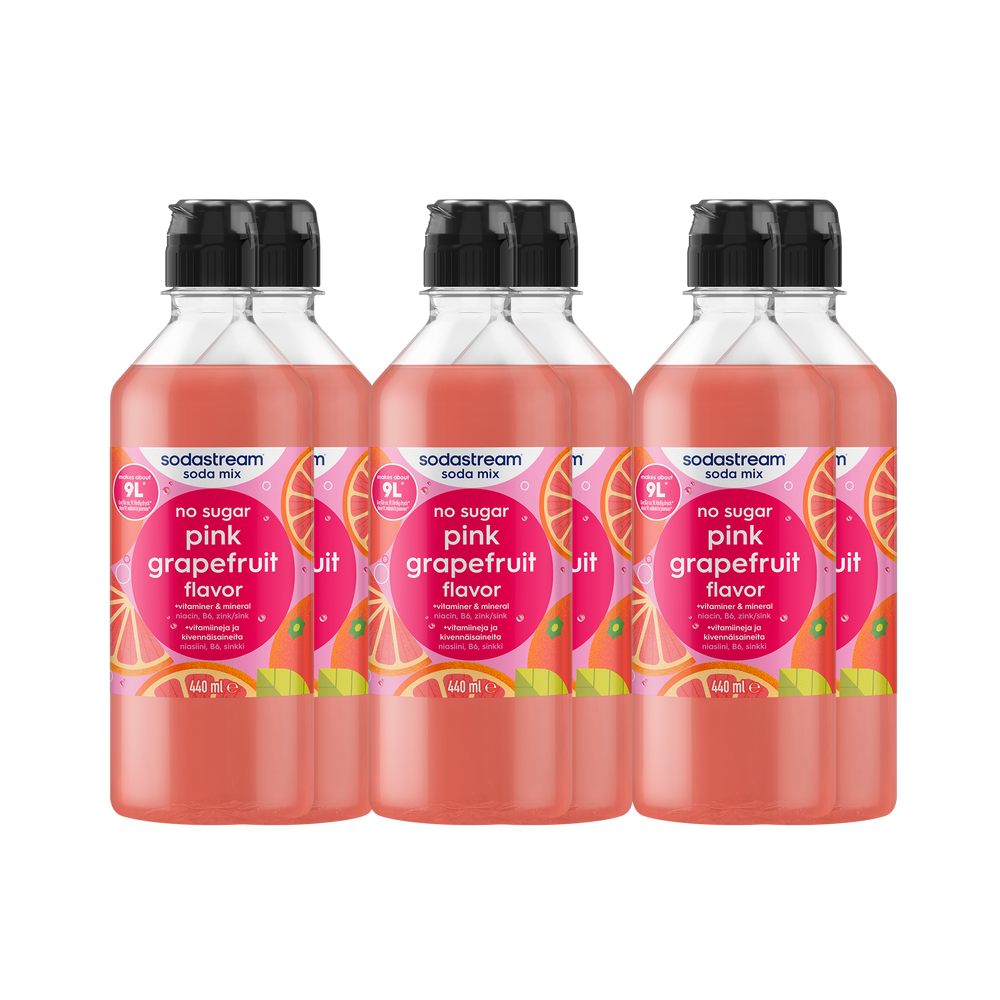 6-pack Pink Grapefruit No Sugar – 1