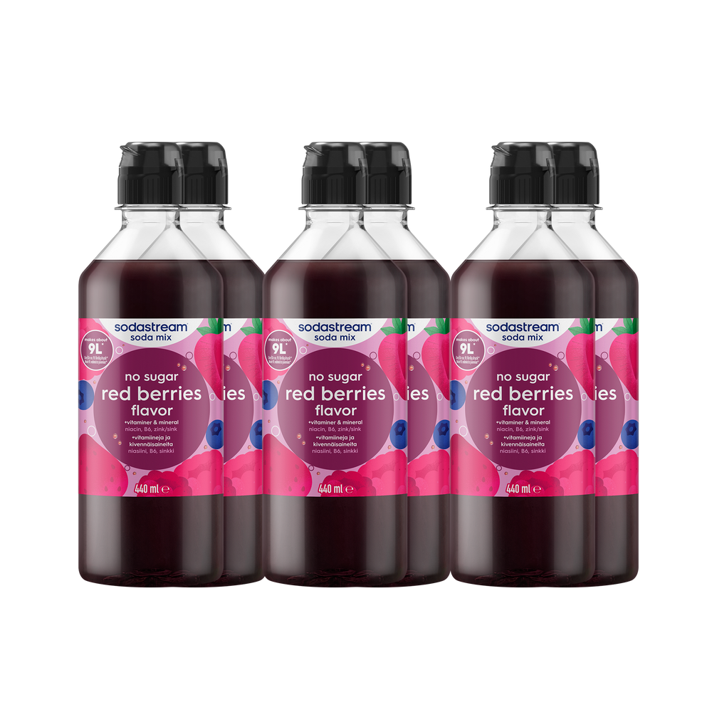 6-pack Red Berries No Sugar – 1