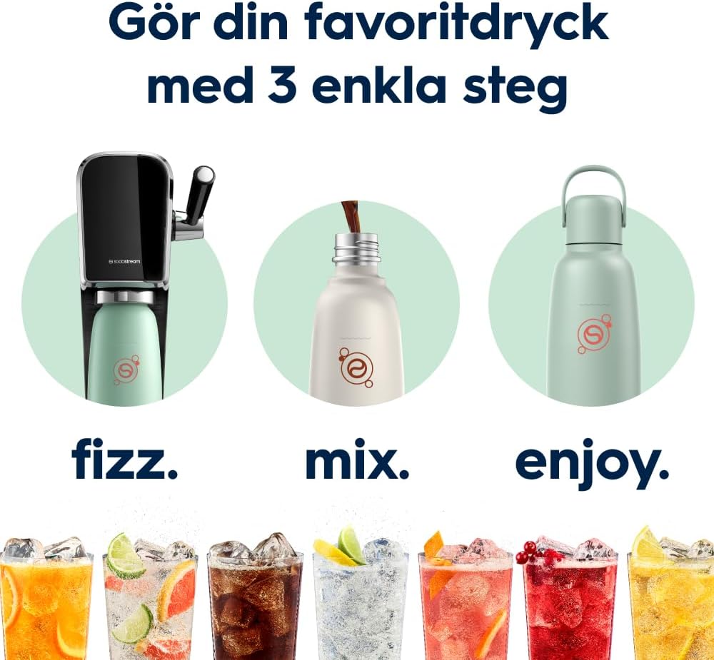 0,9L fizz&go Stainless Steel Mint – 6