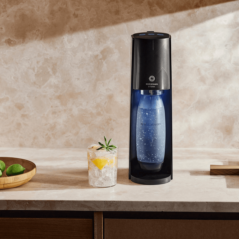 SodaStream E-TERRA - Elektrisk bubbelvattenmaskin