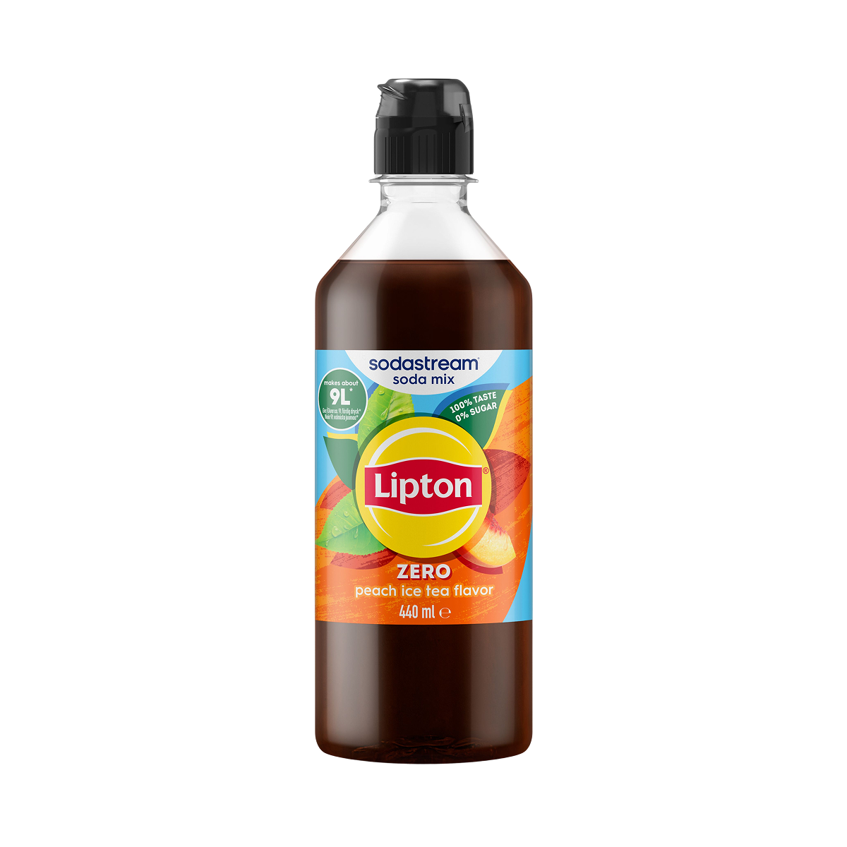 Lipton Ice Tea Peach Zero sodastream
