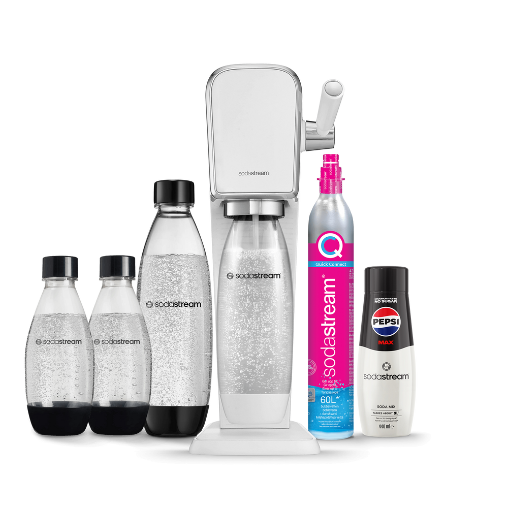 sodastream art vit Värdepaket