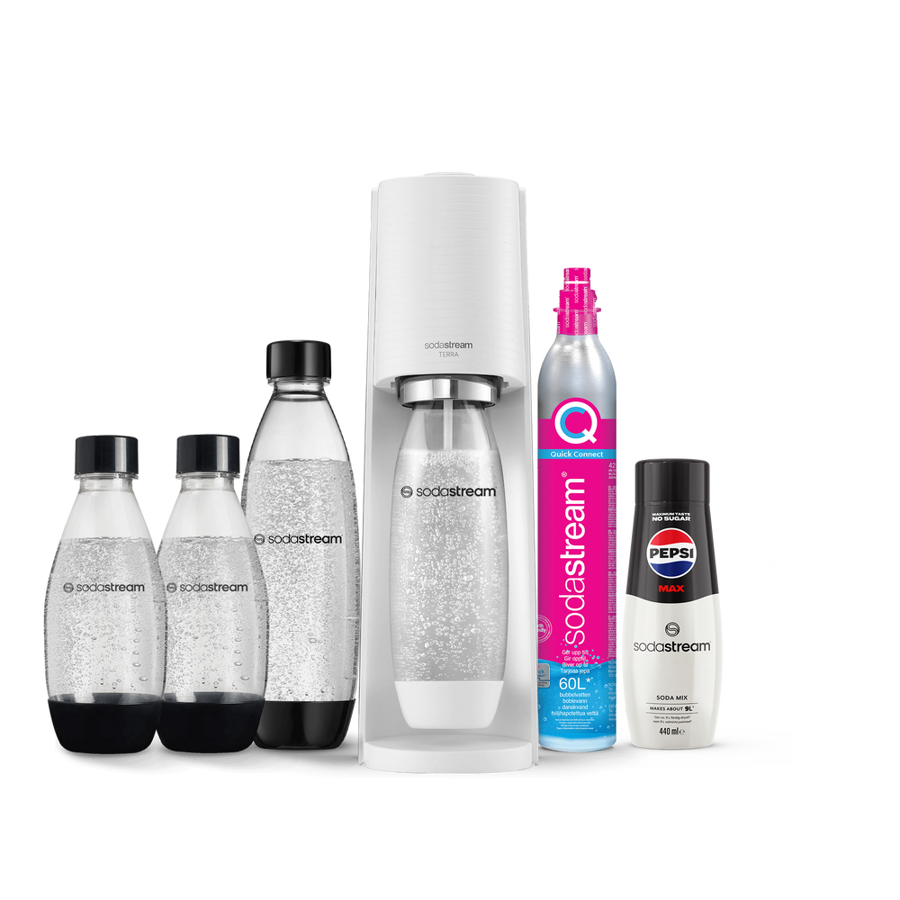 sodastream terra vit Värdepaket