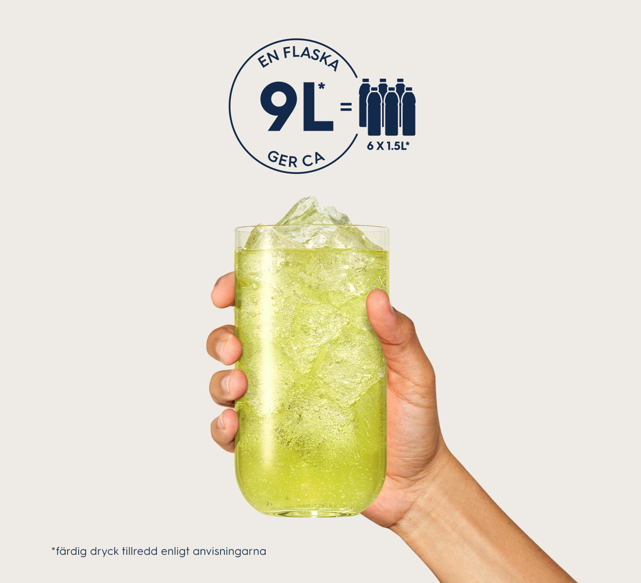 Vad innehåller flaskan?