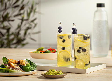 Basilika & Jordgubb Mocktail