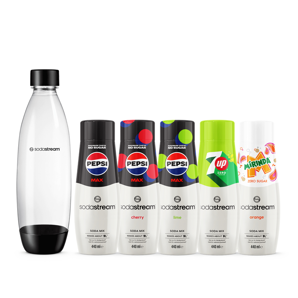 Lilla Smakpaketet + 1L Diskmaskinssäker Flaska Fuse